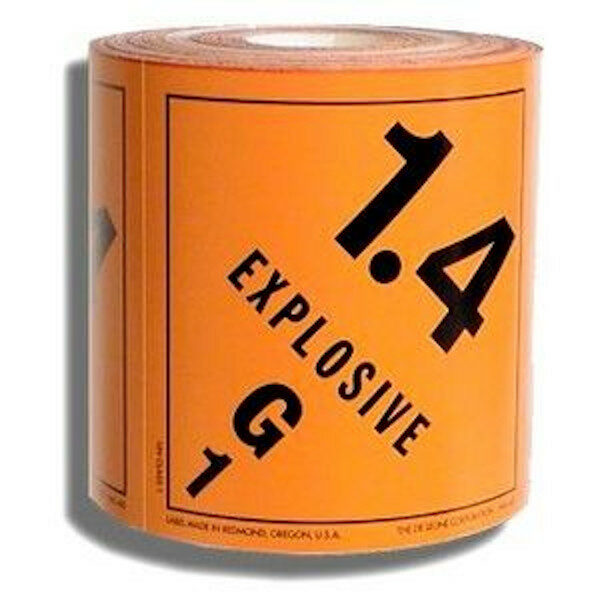 1.4 Explosives